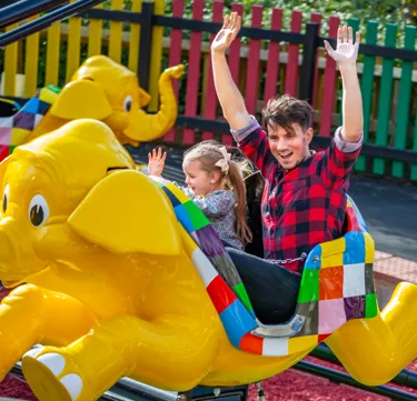 Elmer's Flying Jumbos at Chessington World of Adventures Resort