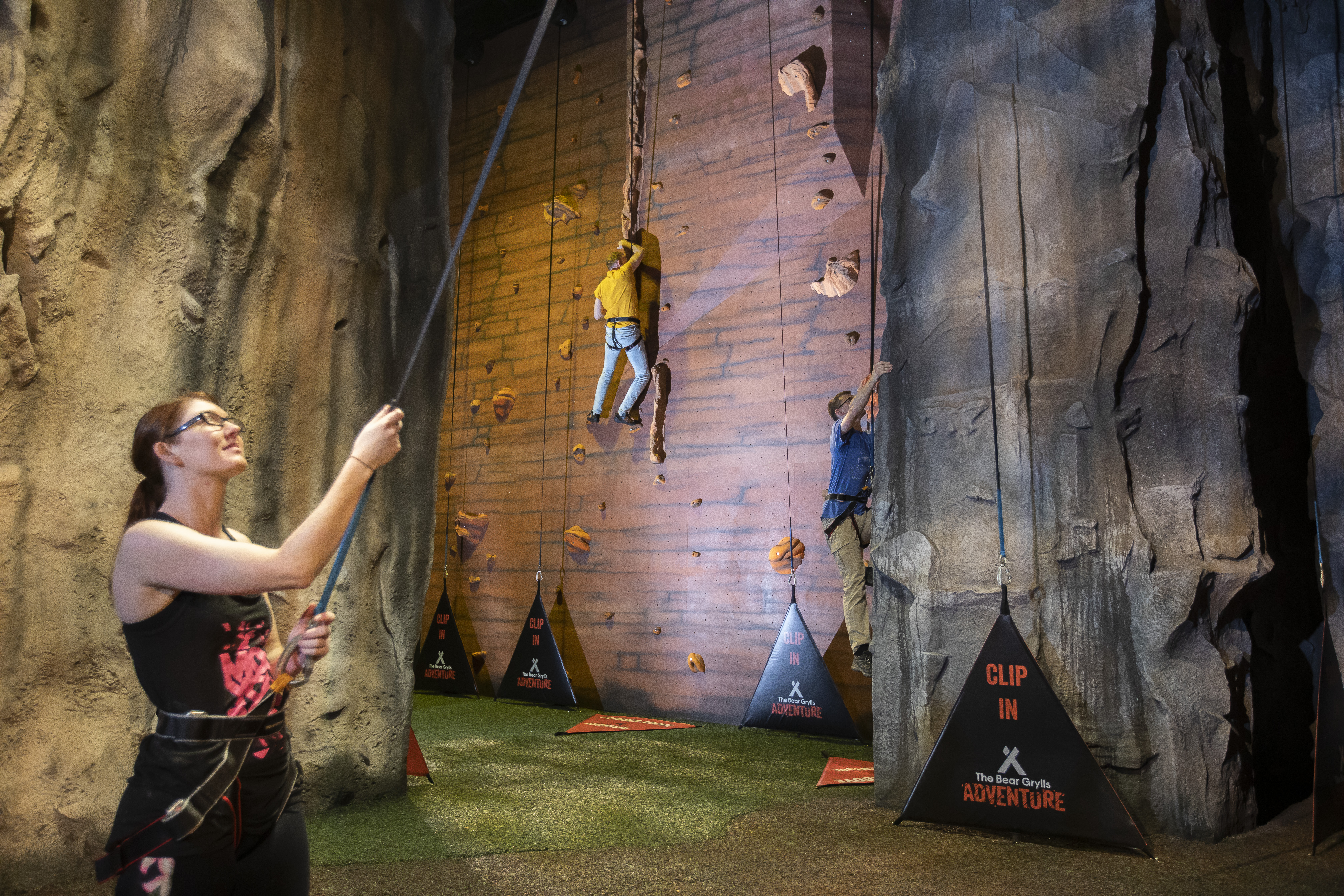 Rock Climbing Experience at Bear Grylls Adventure in Birmingham