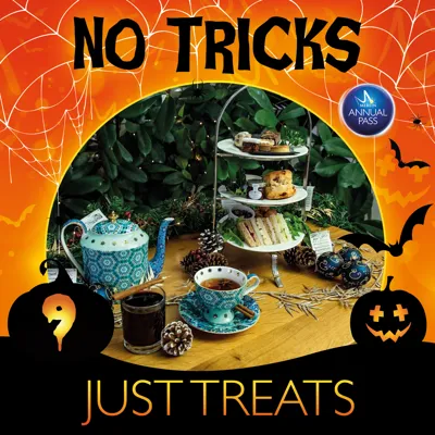 No Tricks Just Treats with Merlin Annual Pass - Afternoon Tea