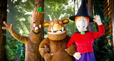 The Gruffalo, Stick Man and The Witch at Chessington World of Adventures Resort