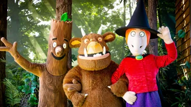 The Gruffalo, Stick Man and The Witch at Chessington World of Adventures Resort