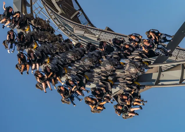 A group of people on a roller coaster

AI-generated content may be incorrect.