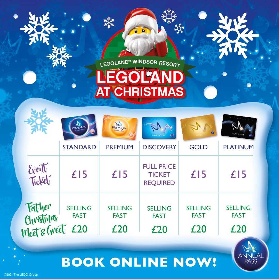 LEGOLAND at Christmas at the LEGOLAND Windsor Resort - Passholder Pricing