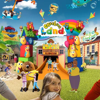 CBeebies entrance at Alton Towers