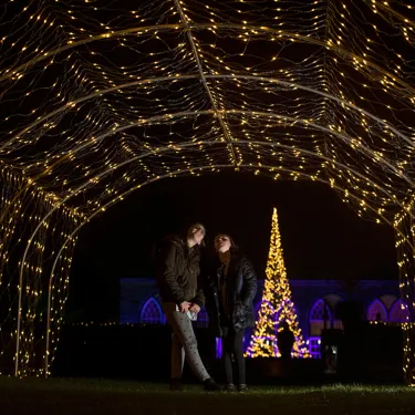 Light Trail at Warwick Castle
