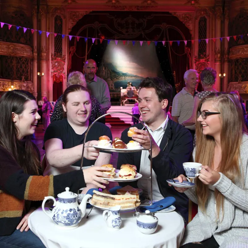 Afternoon Tea at Blackpool Ballroom Merlin Annual Pass Perks