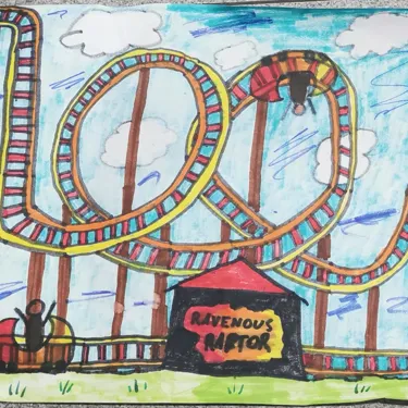 Rollercoaster Winner Get Creative