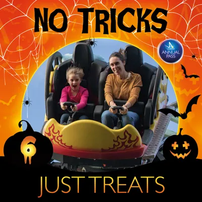 No Tricks Just Treats with Merlin Annual Pass - Dragon's Fury at Chessington World of Adventures Resort