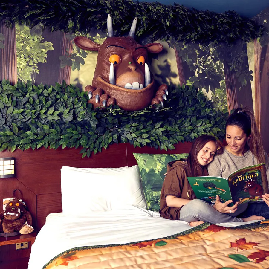 Gruffalo Hotel Room at Chessington World of Adventures Resort