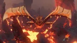 Lava Dragon from Flight of the Sky Lion in LEGO MYTHICA