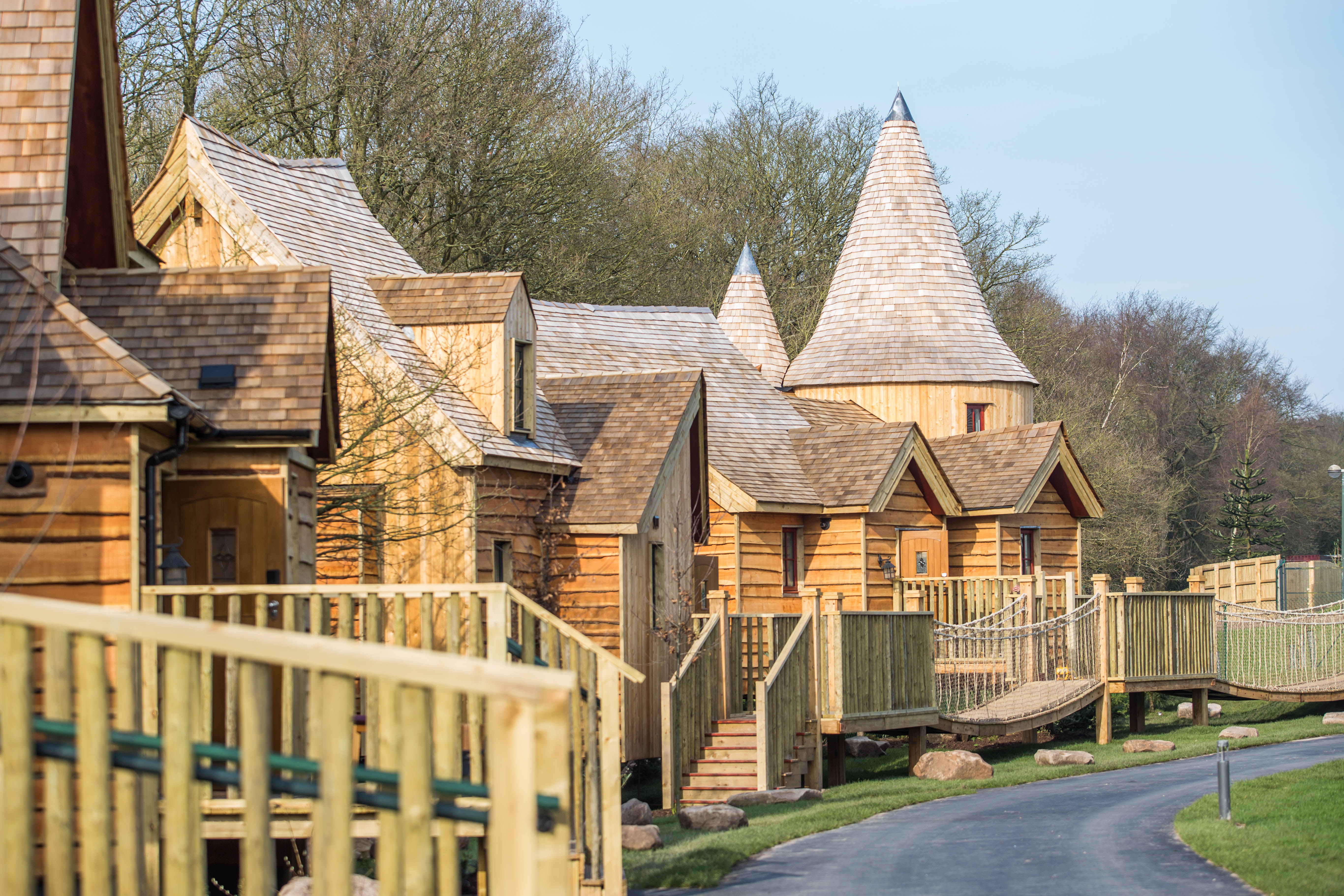 Enchanted Village Luxury Treehouses at the Alton Towers Resort