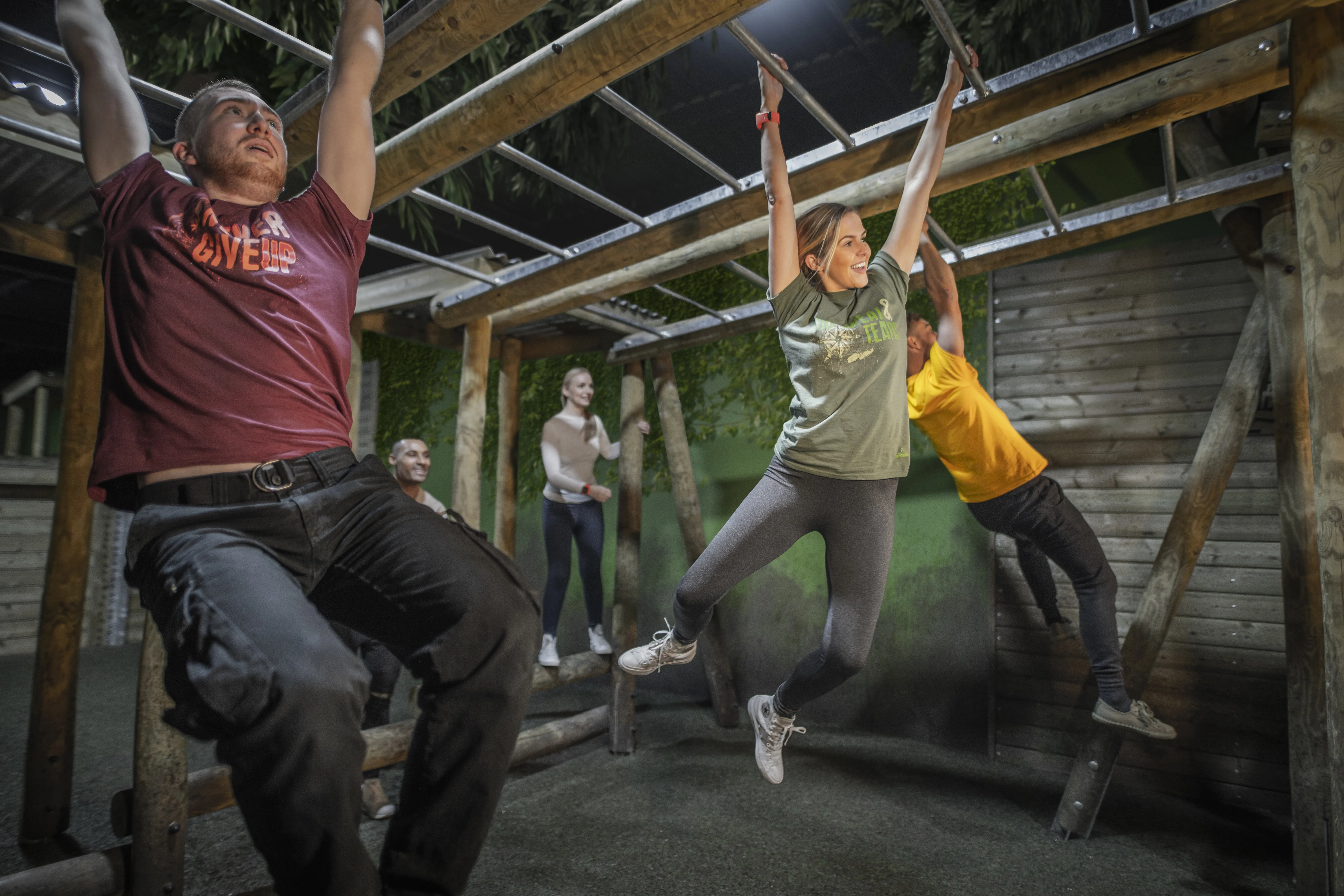 Assault Course at Bear Grylls Adventure in Birmingham