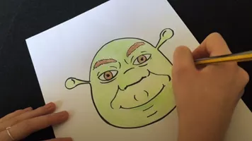 Draw Shrek with Shrek's Adventure! London