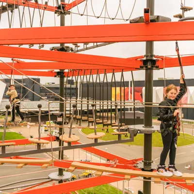 High Ropes at Bear Grylls Adventure in Birmingham