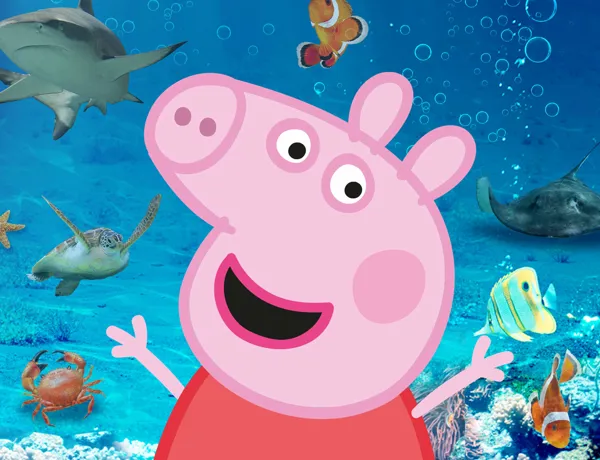 Peppa Pig at SEA LIFE centres across the UK