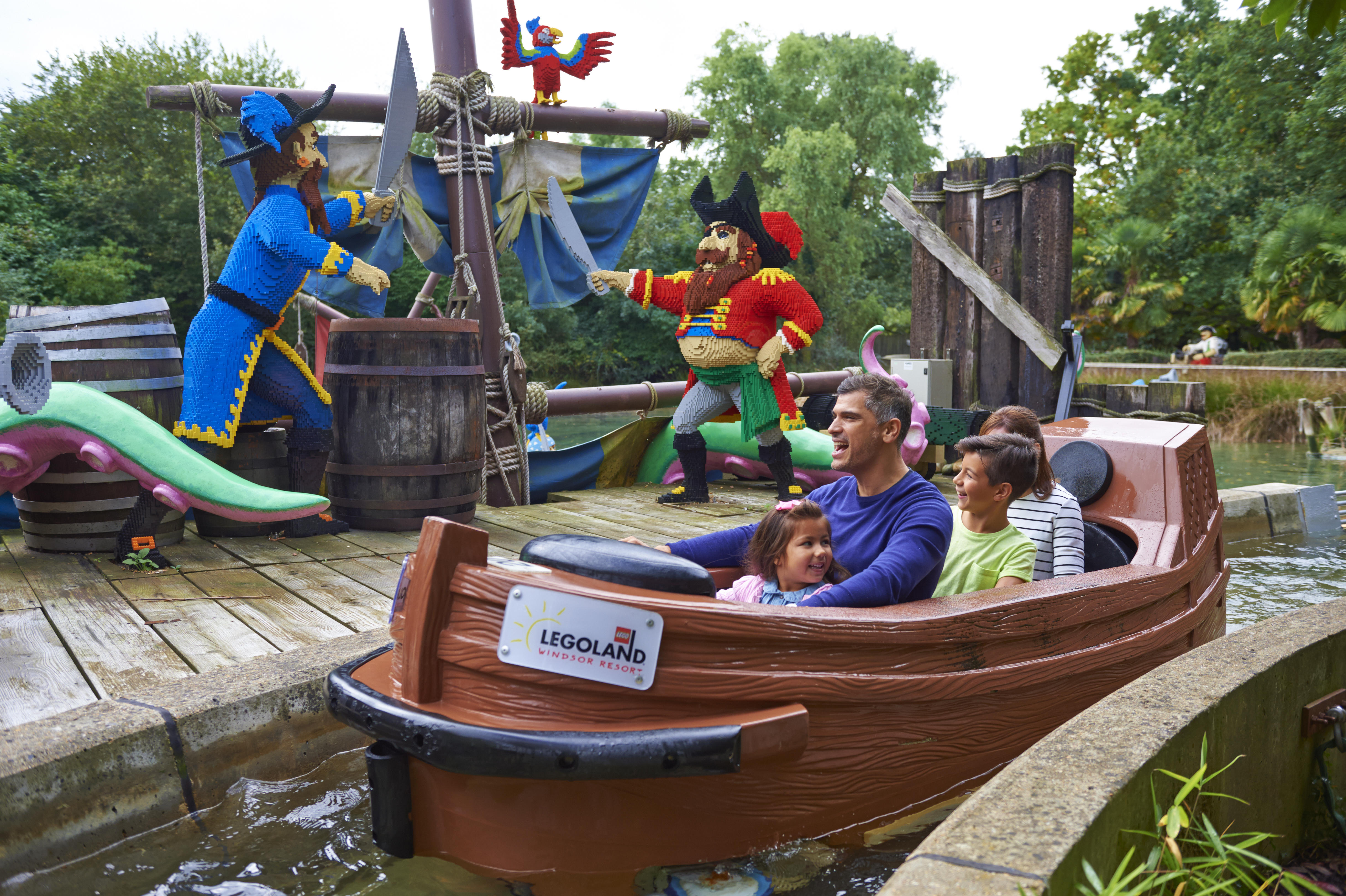 Pirate Falls at LEGOLAND® Windsor Resort