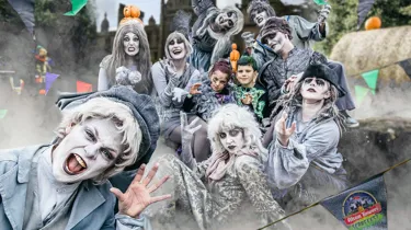 The Alton Ancestors at Scarefest at Alton Towers Resort