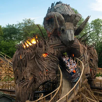 Wicker Man at the Alton Towers Resort