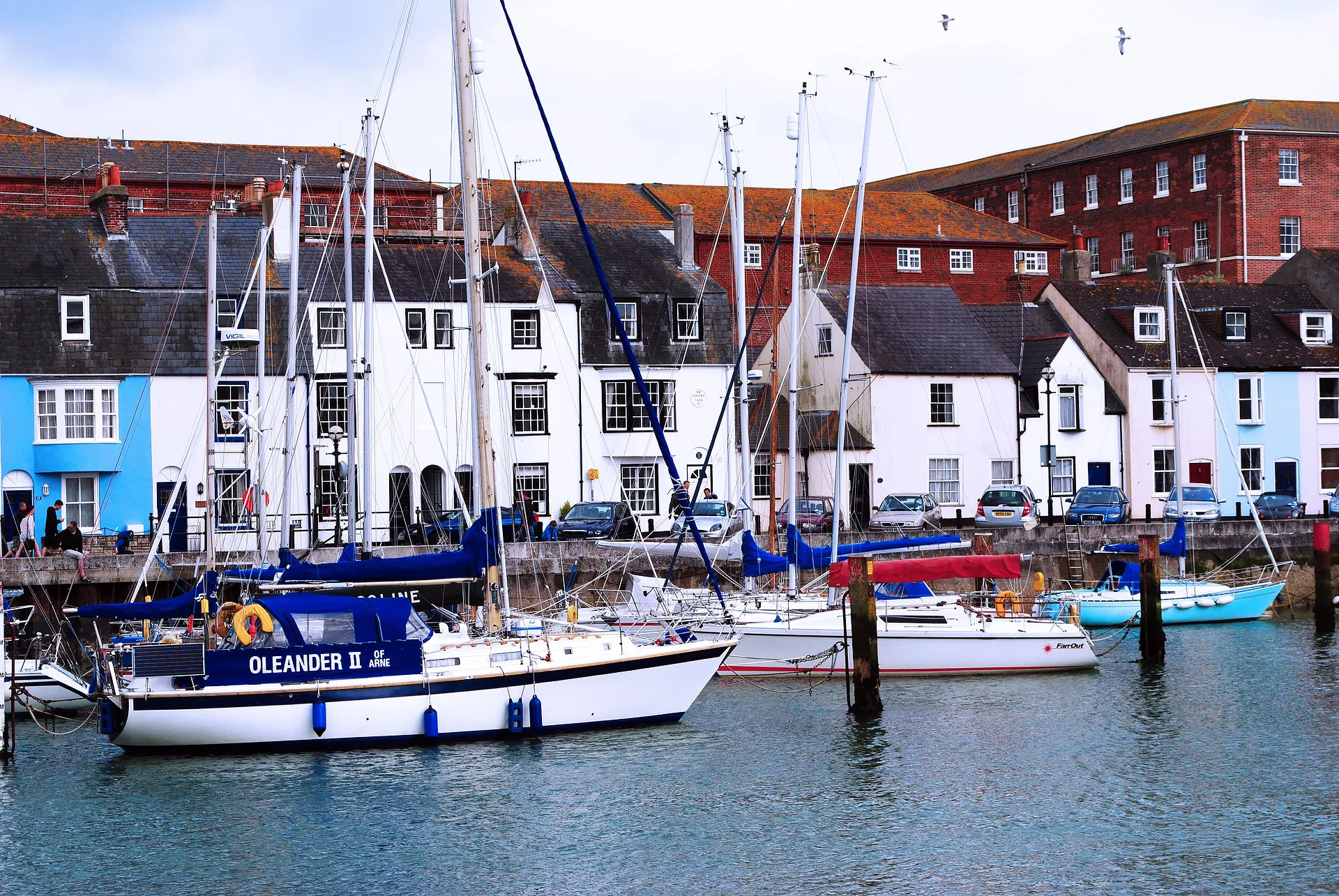 Boats in Weymouth