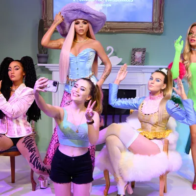 Little Mix have arrived at Madame Tussauds London
