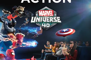 Marvel 4D Cinema at Madame Tussauds London