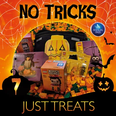 No Tricks Just Treats with Merlin Annual Pass - LEGO Bundle