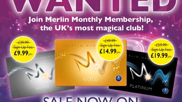 Merlin Annual Pass Membership Sale - Save up to £59.99pp
