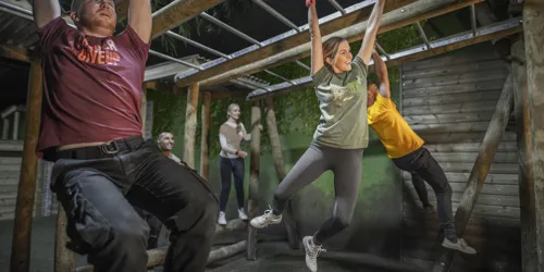 Assault Course at Bear Grylls Adventure in Birmingham