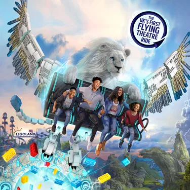 Flight of the Sky Lion in LEGO® MYTHICA at the LEGOLAND® Windsor Resort